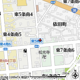 株式会社ガモウ　北海道帯広支店周辺の地図