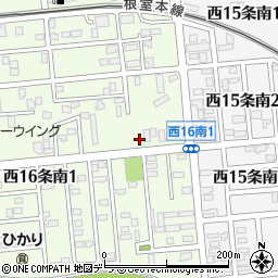 北海道帯広市西１６条南1丁目6周辺の地図