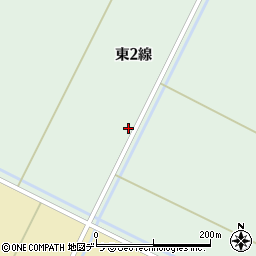 北海道恵庭市漁太383-8周辺の地図