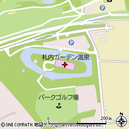 札内ガーデン温泉周辺の地図