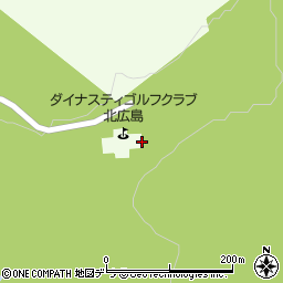 北海道北広島市仁別32周辺の地図