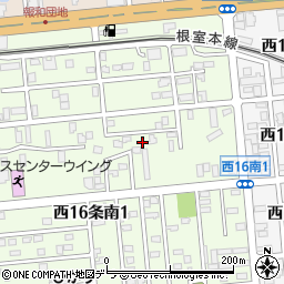 北海道帯広市西１６条南1丁目20周辺の地図