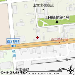 株式会社安岡自動車工業　本社車体製作工場周辺の地図