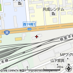 共成レンテム周辺の地図