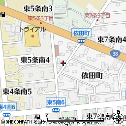 北海道帯広市依田町8周辺の地図