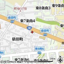 株式会社富士薬品　帯広営業所周辺の地図