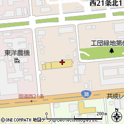 ＵＤトラックス道東本社周辺の地図