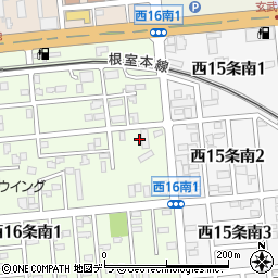 北海道帯広市西１６条南1丁目4周辺の地図