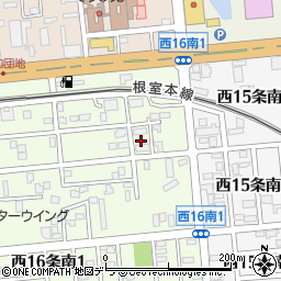 北海道帯広市西１６条南1丁目3周辺の地図