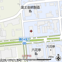 北海道福山通運周辺の地図