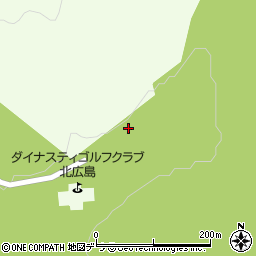 北海道北広島市仁別32-2周辺の地図