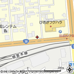 北海道フィードワン販売株式会社　帯広支店周辺の地図