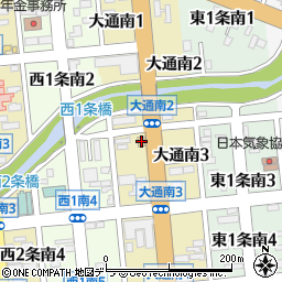 すき家２３６号帯広大通店周辺の地図