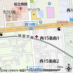 株式会社ドウデン　帯広メンテナンスセンター周辺の地図