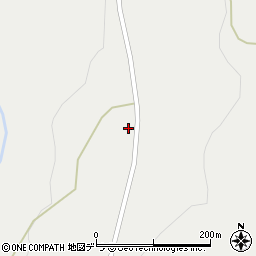 北海道札幌市南区簾舞310周辺の地図