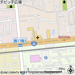 帯広日産・釧路日産西１６条店周辺の地図