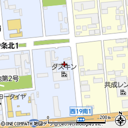 ダスキン第６０帯広工場道東工場周辺の地図