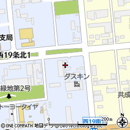 社団法人日本自動車販売協会連合会　帯広支部周辺の地図