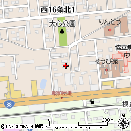 北海道帯広市西１６条北1丁目25周辺の地図