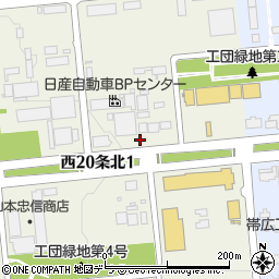 株式会社道東乳販周辺の地図