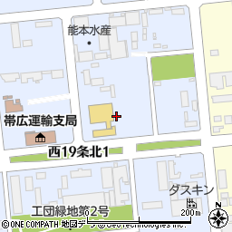 株式会社デンソーソリューション　帯広支店周辺の地図
