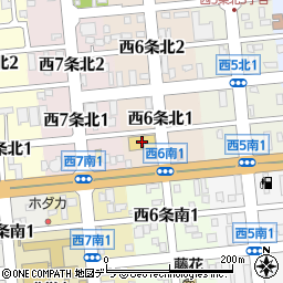 オートバックス帯広店周辺の地図