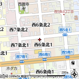 株式会社ダスキンアイビック　帯広店周辺の地図
