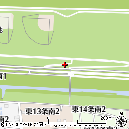 十勝川水系河川緑地公園トイレ９周辺の地図