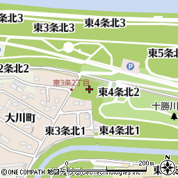 大川町北星遊園地周辺の地図