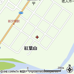 北海道夕張市紅葉山145-5周辺の地図