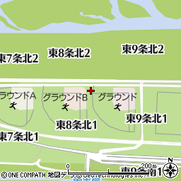 十勝川水系河川緑地公園トイレ４周辺の地図