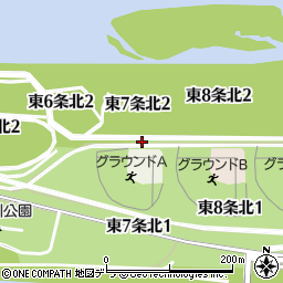 北海道帯広市東７条北周辺の地図