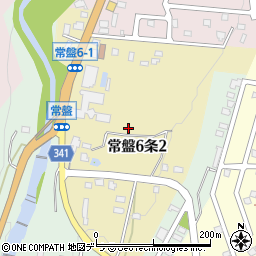 北海道札幌市南区常盤６条周辺の地図
