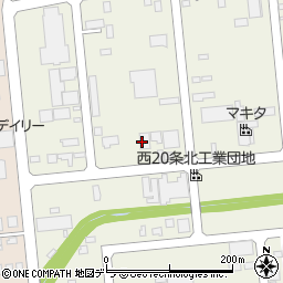株式会社ダンネツ　帯広支店周辺の地図