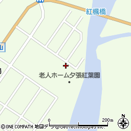 北海道夕張市紅葉山5-7周辺の地図