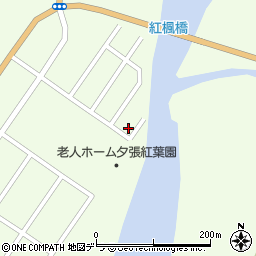 北海道夕張市紅葉山502-40周辺の地図