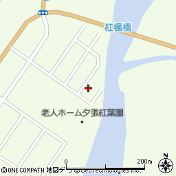 北海道夕張市紅葉山502-41周辺の地図