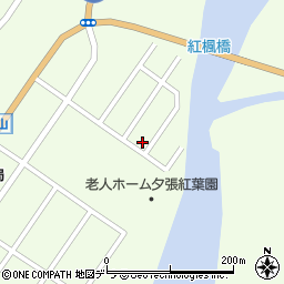 北海道夕張市紅葉山502-26周辺の地図