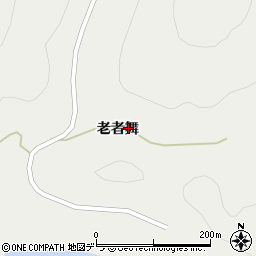 北海道釧路町（釧路郡）仙鳳趾村（老者舞）周辺の地図