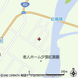 北海道夕張市紅葉山502-29周辺の地図