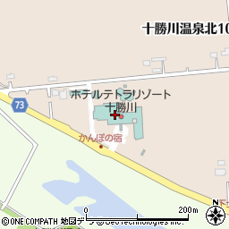 ホテルテトラリゾート十勝川周辺の地図