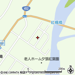 北海道夕張市紅葉山502-12周辺の地図