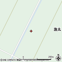 北海道恵庭市漁太323周辺の地図