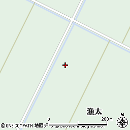 北海道恵庭市漁太330周辺の地図