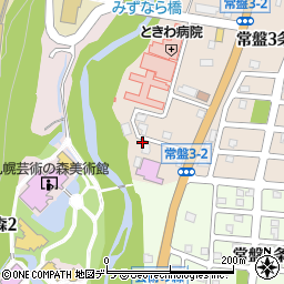 北海道札幌市南区常盤３条1丁目7周辺の地図