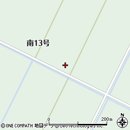 北海道恵庭市漁太204周辺の地図