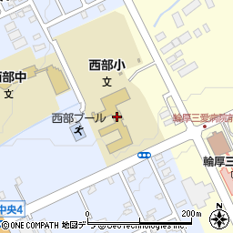 北広島市立西部小学校周辺の地図