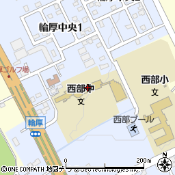 北広島市立西部中学校周辺の地図