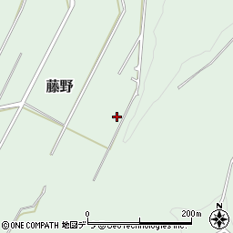 北海道札幌市南区藤野606周辺の地図