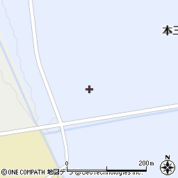 北海道夕張郡由仁町本三川395周辺の地図